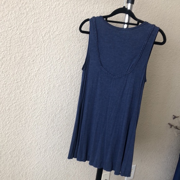 Max Studio Navy Tank - Picture 3 of 12